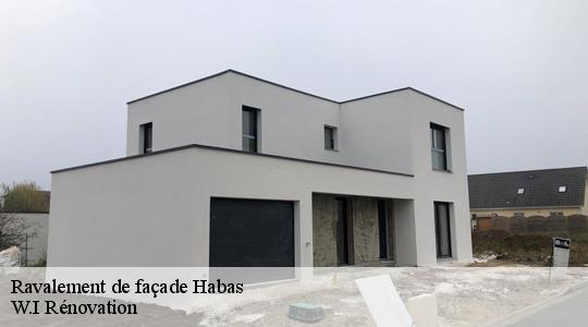 Ravalement de façade  habas-40290 W.I Rénovation
