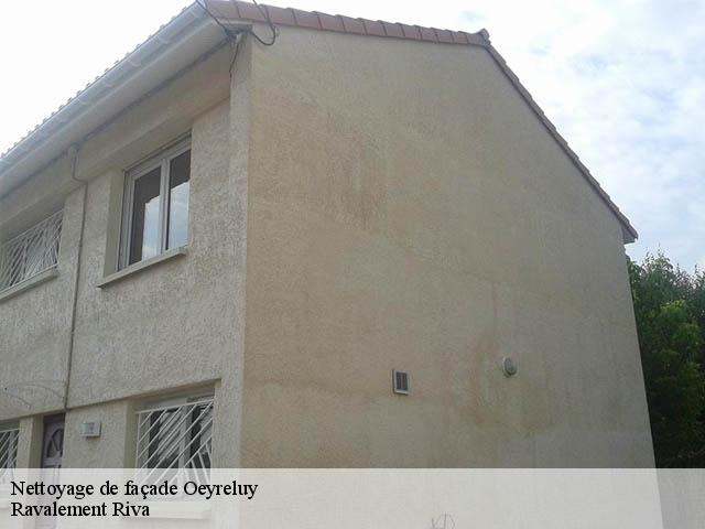 Nettoyage de façade  oeyreluy-40180 Ravalement Riva