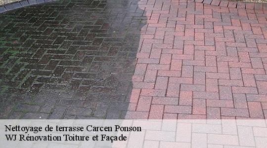 Nettoyage de terrasse 40400