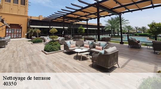 Nettoyage de terrasse  40350
