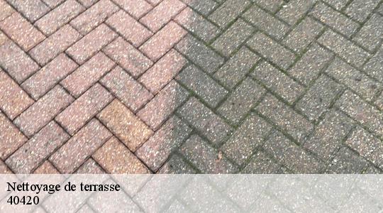 Nettoyage de terrasse  40420
