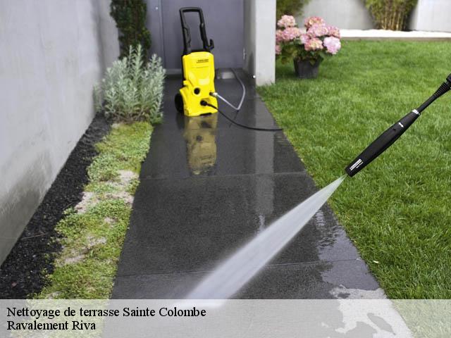 Nettoyage de terrasse  sainte-colombe-40700 Ravalement Riva