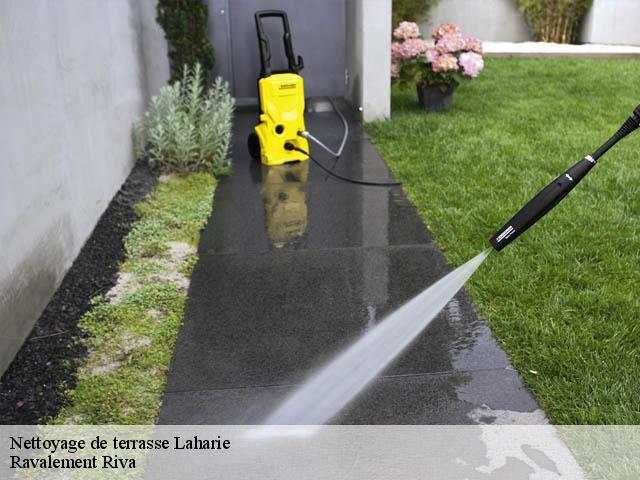 Nettoyage de terrasse  laharie-40110 Ravalement Riva