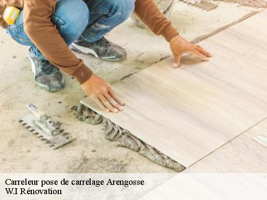 Carreleur pose de carrelage  40110