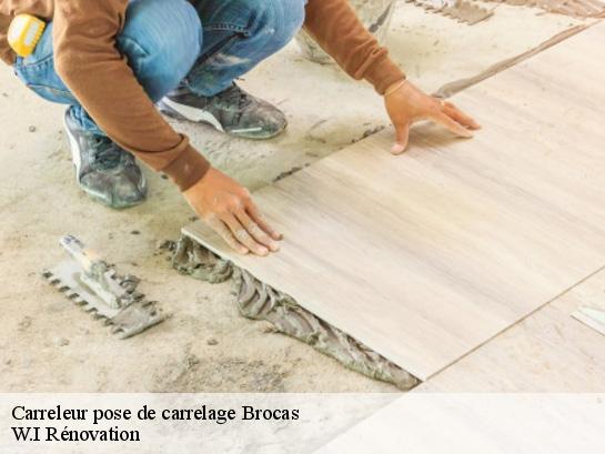 Carreleur pose de carrelage  40420