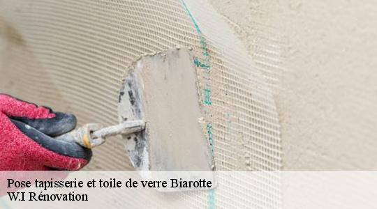Pose tapisserie et toile de verre  biarotte-40390 LMR Peinture