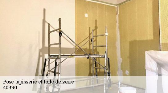 Pose tapisserie et toile de verre  40330
