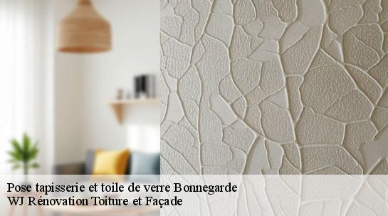 Pose tapisserie et toile de verre  40330