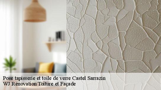 Pose tapisserie et toile de verre 40330