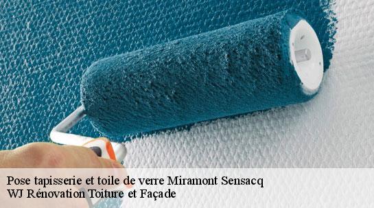 Pose tapisserie et toile de verre  40320