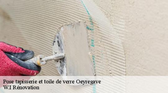 Pose tapisserie et toile de verre  oeyregave-40300 Ravalement Riva
