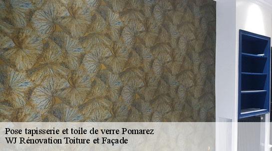Pose tapisserie et toile de verre  pomarez-40360 WJ Rénovation Toiture et Façade