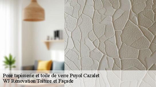 Pose tapisserie et toile de verre  40320