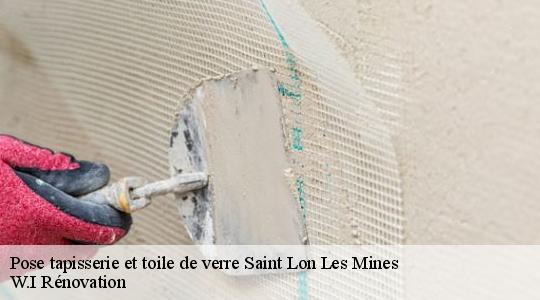 Pose tapisserie et toile de verre  saint-lon-les-mines-40300 LMR Peinture