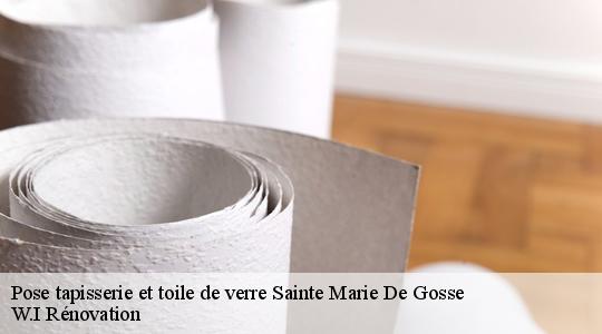 Pose tapisserie et toile de verre  40390