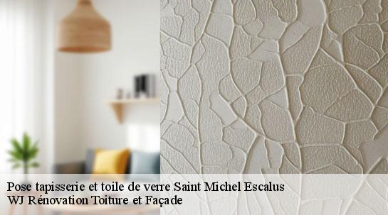 Pose tapisserie et toile de verre  40550