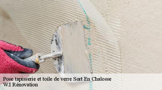 Pose tapisserie et toile de verre  sort-en-chalosse-40180 W.I Rénovation