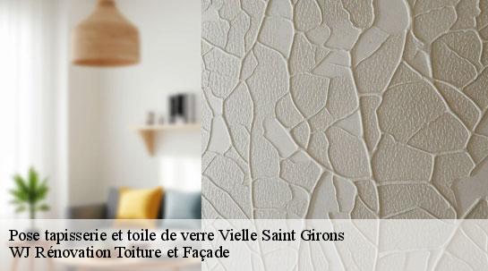Pose tapisserie et toile de verre 40560