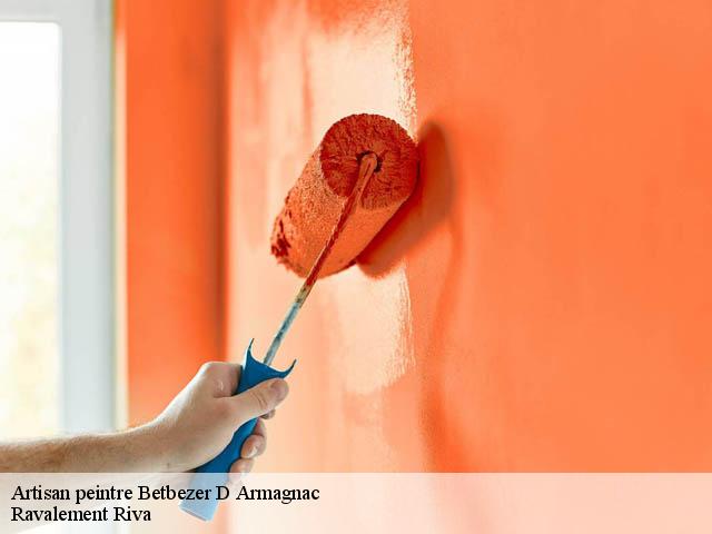 Artisan peintre  betbezer-d-armagnac-40240 Ravalement Riva