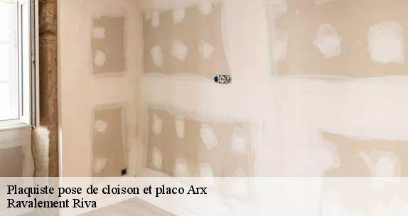 Plaquiste pose de cloison et placo  arx-40310 Ravalement Riva