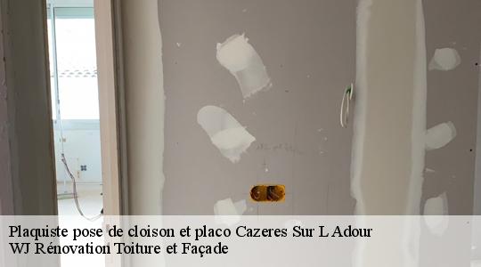 Plaquiste pose de cloison et placo 40270