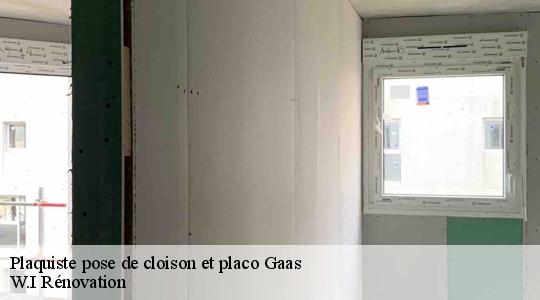 Plaquiste pose de cloison et placo  40350