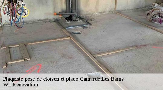 Plaquiste pose de cloison et placo  40380