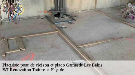 Plaquiste pose de cloison et placo 40380