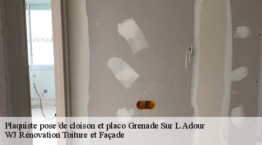 Plaquiste pose de cloison et placo 40270