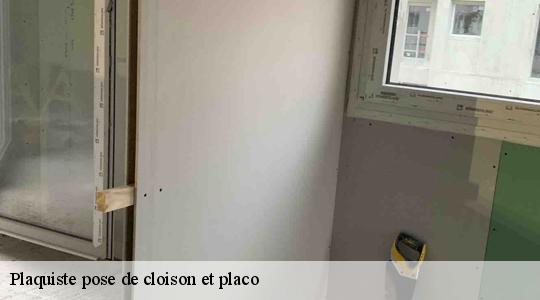 Plaquiste pose de cloison et placo  40320