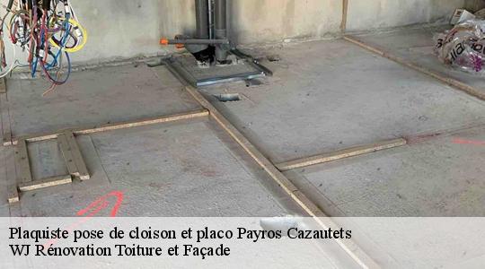 Plaquiste pose de cloison et placo 40320