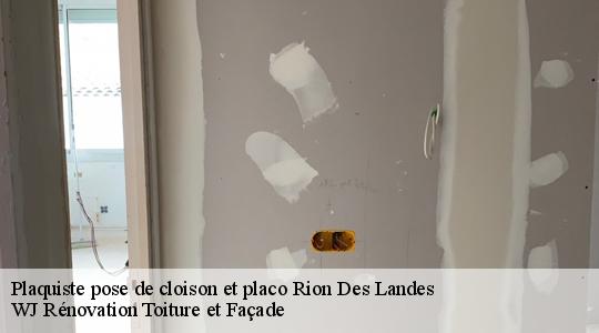 Plaquiste pose de cloison et placo  40370