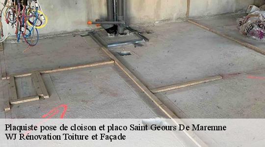 Plaquiste pose de cloison et placo  40230