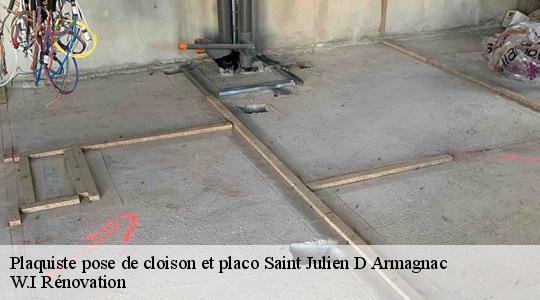 Plaquiste pose de cloison et placo  40240