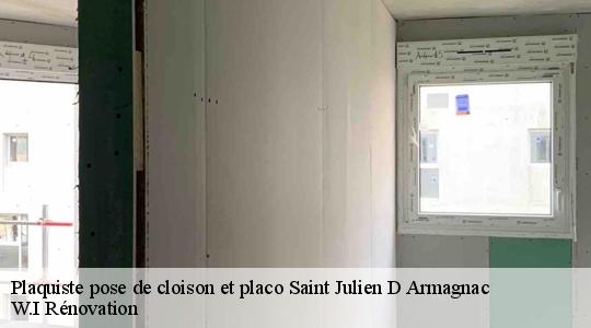Plaquiste pose de cloison et placo  40240