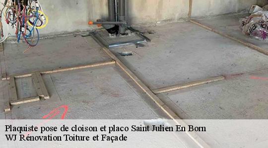 Plaquiste pose de cloison et placo 40170