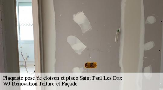 Plaquiste pose de cloison et placo  40990