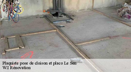 Plaquiste pose de cloison et placo  40420