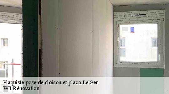 Plaquiste pose de cloison et placo  40420