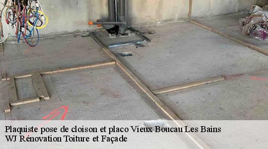 Plaquiste pose de cloison et placo  40480