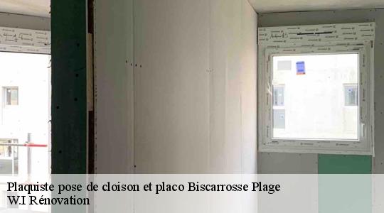 Plaquiste pose de cloison et placo  40600