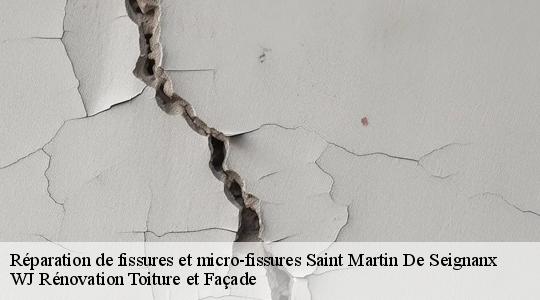 Réparation de fissures et micro-fissures  saint-martin-de-seignanx-40390 WJ Rénovation Toiture et Façade