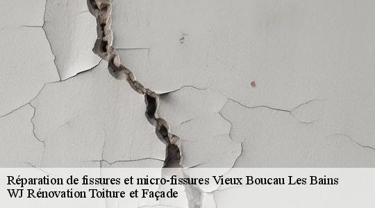 Réparation de fissures et micro-fissures vieux-boucau-les-bains-40480 WJ Rénovation Toiture et Façade