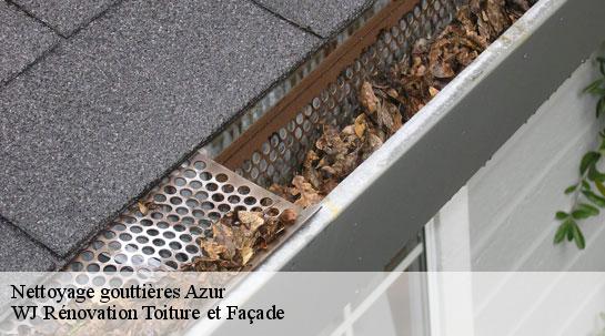 Nettoyage gouttières azur-40140 WJ Rénovation Toiture et Façade