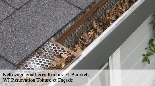Nettoyage gouttières rimbez-et-baudiets-40310 WJ Rénovation Toiture et Façade