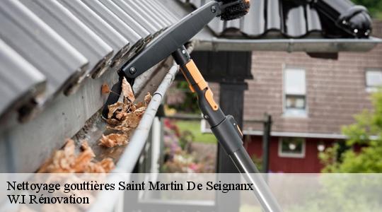 Nettoyage gouttières  saint-martin-de-seignanx-40390 W.I Rénovation