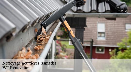 Nettoyage gouttières  samadet-40320 W.I Rénovation