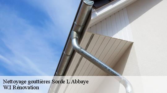 Nettoyage gouttières  40300