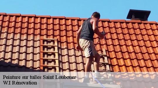 Peinture sur tuiles  40320