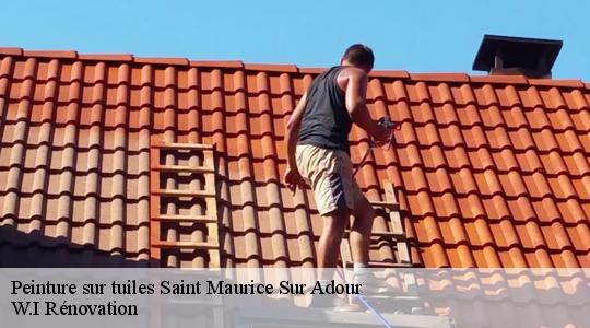 Peinture sur tuiles  40270